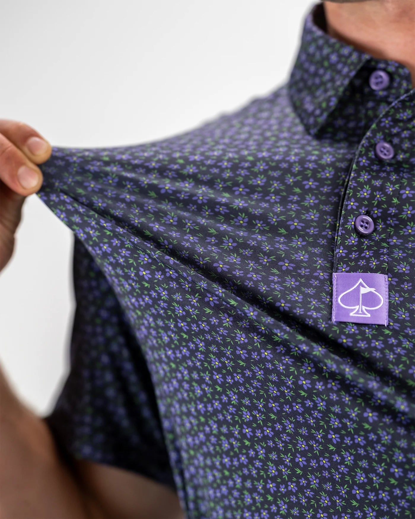 Micro Floral - Purple
