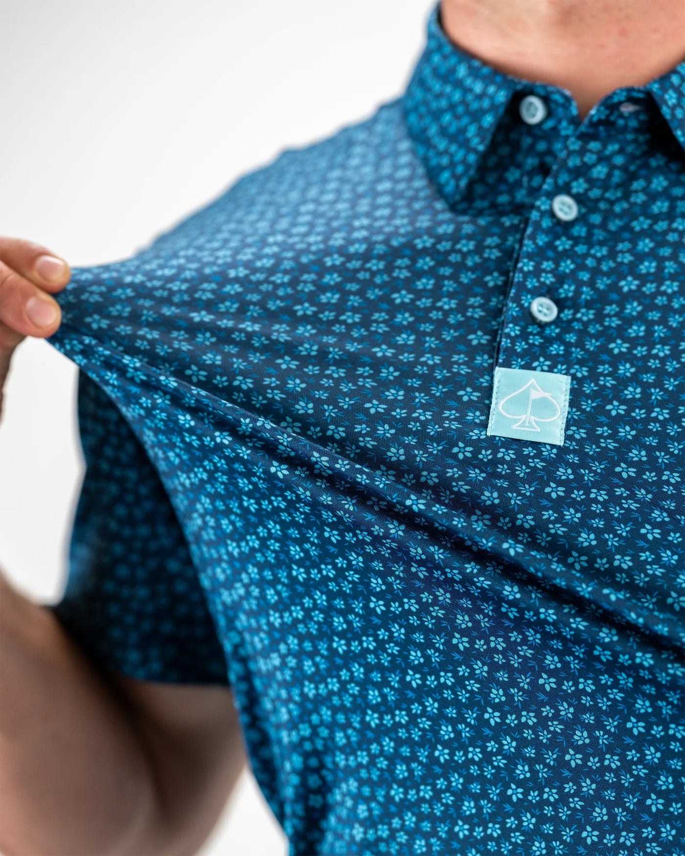 Micro Floral - Blue